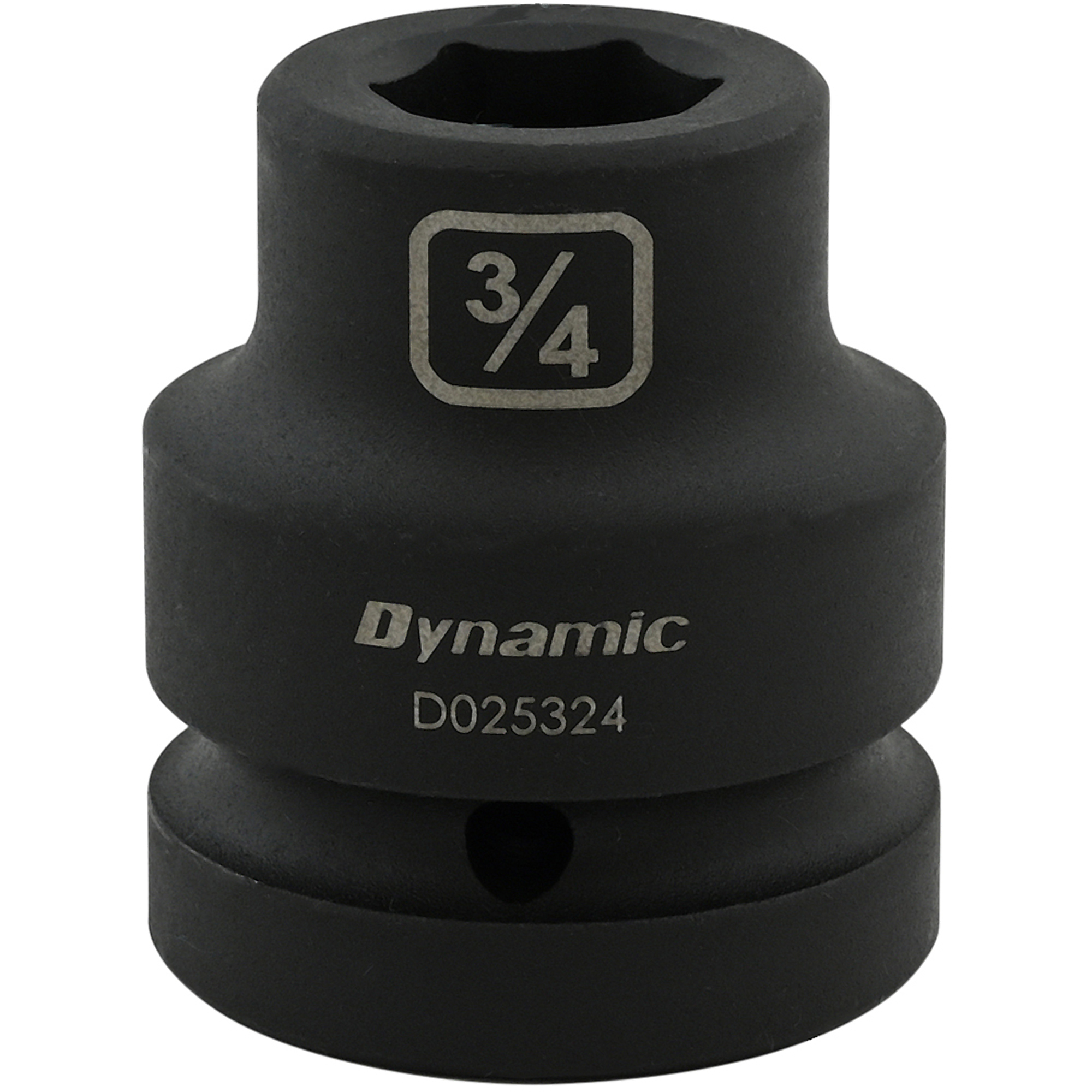 Dynamic Tools 3/4'' X 1" Drive, 6 Point Standard Length, Impact Socket